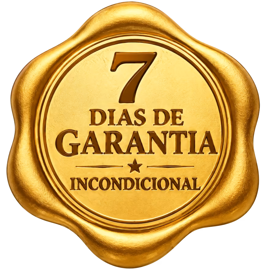 Selo 7 dias de garantia incondicional